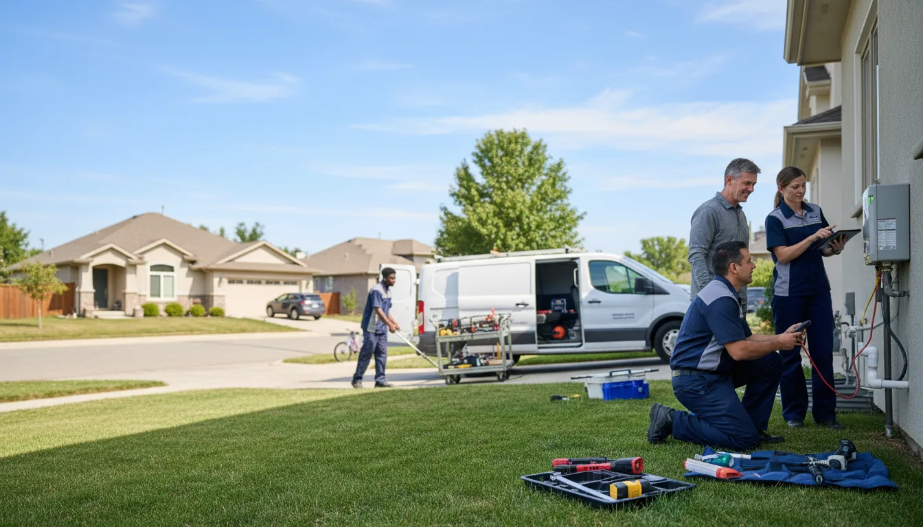 Tankless water heater service in Justiceburg, TX